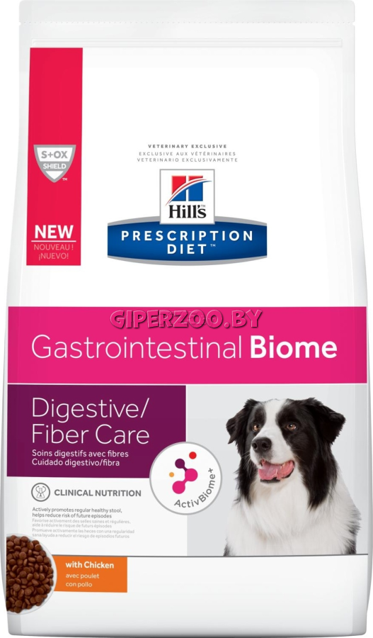 Hill's Prescription Diet Gastrointestinal Biome (курица), 1,5 кг Hill's Prescription Diet Gastrointestinal Biome (курица), 1,5 кг