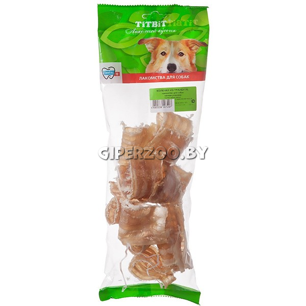 Лакомство TITBIT Колечки из трахеи для собак, 60 гр Лакомство TITBIT Колечки из трахеи для собак, 60 гр