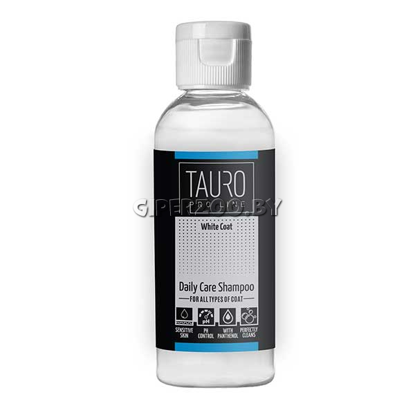 Tauro Pro Line White coat Шампунь для собак и кошек с белой шерстью, 65 мл Tauro Pro Line White coat Шампунь для собак и кошек с белой шерстью, 65 мл