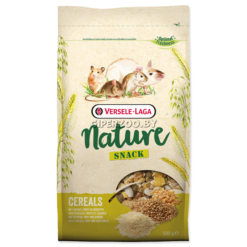 NATURE SNACK CEREALS дополнительный корм для кроликов и мелких домашних животных, 500 гр NATURE SNACK CEREALS дополнительный корм для кроликов и мелких домашних животных, 500 гр