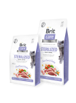 Brit Care Cat GF Sterilized Weight Control (Утка, индейка), 7 кг