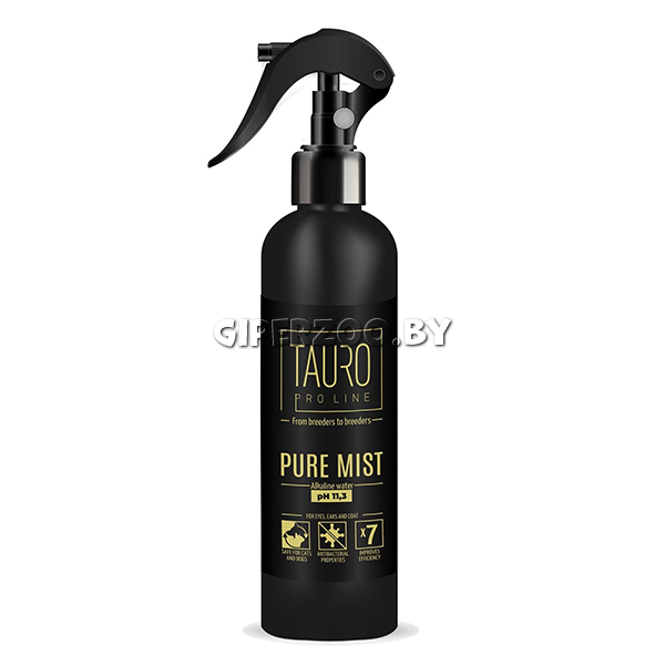 Tauro Pro Line Pure mist Щелочная вода для ухода за глазами, ушами, кожей и шерстью животных, 250 мл Tauro Pro Line Pure mist Щелочная вода для ухода за глазами, ушами, кожей и шерстью животных, 250 мл