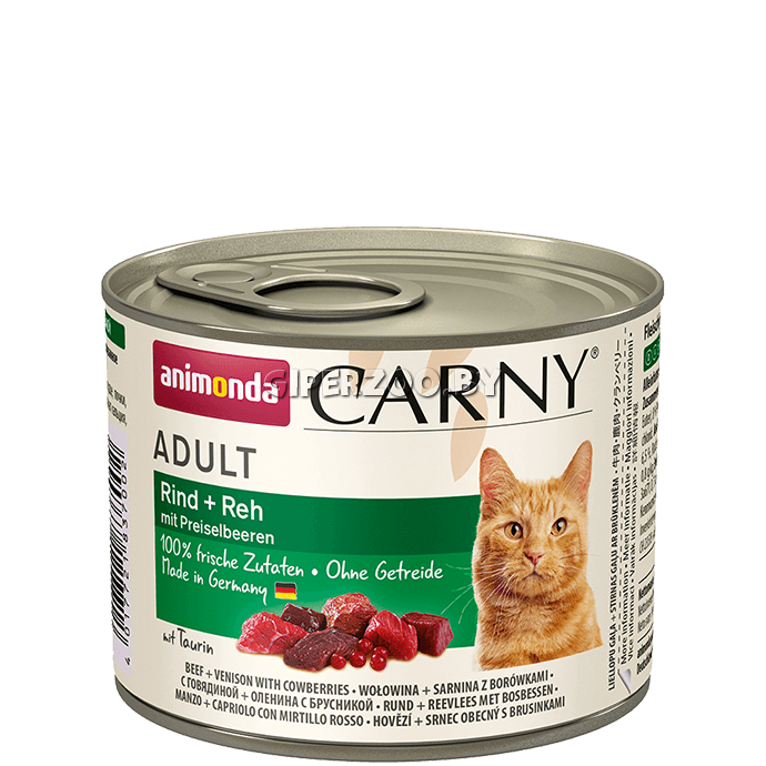 Animonda Carny с говядиной, олениной и брусникой, 200 гр Animonda Carny с говядиной, олениной и брусникой, 200 гр