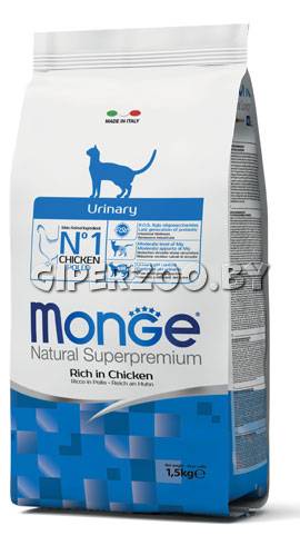 Monge Urinary cat (цыпленок), 10 кг Monge Urinary cat (цыпленок), 10 кг