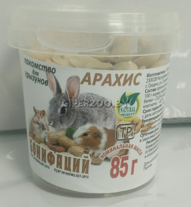 Бонифаций Лакомство для грызунов  Бонифаций Лакомство для грызунов