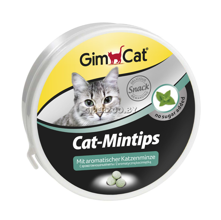 Лакомство для кошек GIMBORN GimCat Mint Tips с кошачьей мятой 40 г Лакомство для кошек GIMBORN GimCat Mint Tips с кошачьей мятой 40 г