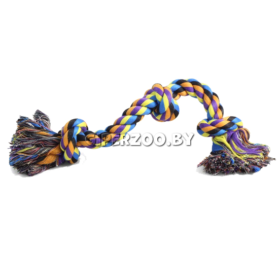 Игрушка для собак TRIOL Веревка 3 узла, 360 мм Игрушка для собак TRIOL Веревка 3 узла, 360 мм