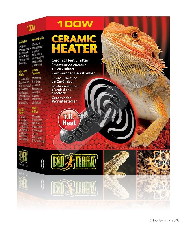 Тепловой керамический излучатель Exo Terra Ceramic Heater, 100 Вт Тепловой керамический излучатель Exo Terra Ceramic Heater, 100 Вт