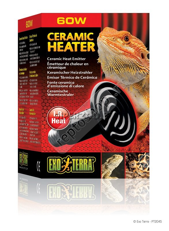 Тепловой керамический излучатель Exo Terra Ceramic Heater, 60 Вт Тепловой керамический излучатель Exo Terra Ceramic Heater, 60 Вт