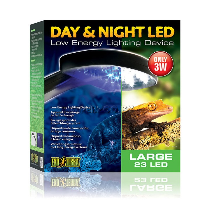 Exo Terra Светильник Led Day & Night, 21x23x6 см Exo Terra Светильник Led Day & Night, 21x23x6 см