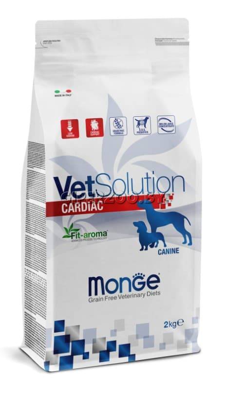 Monge VetSolution Cardiac Adult dog, 2 кг Monge VetSolution Cardiac Adult dog, 2 кг