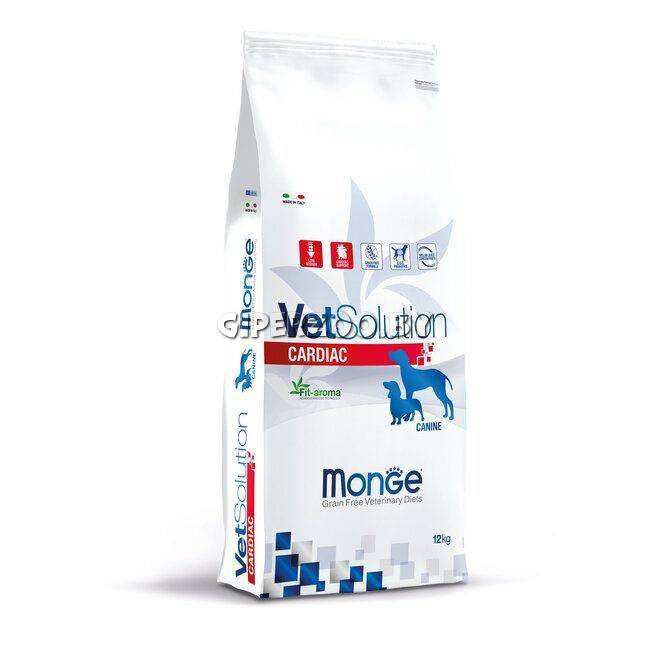 Monge VetSolution Cardiac Adult dog, 12 кг Monge VetSolution Cardiac Adult dog, 12 кг