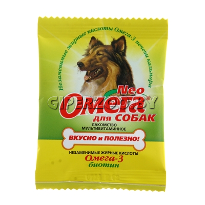 Омега Neo для собак с биотном, 15 таб Омега Neo для собак с биотном, 15 таб