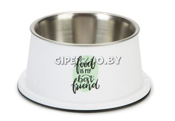 Beeztees Best friend Миска металлическая, 0,5 л Beeztees Best friend Миска металлическая, 0,5 л
