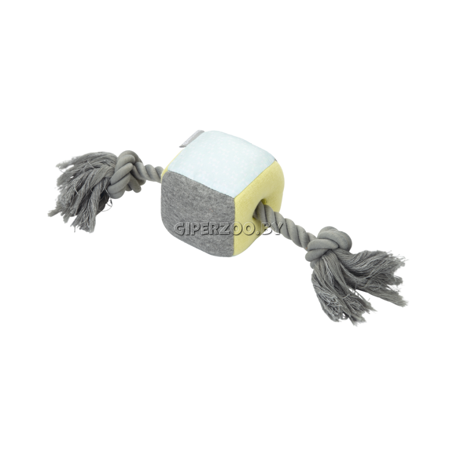 Beeztees Игрушка для щенков Куб с канатом, 35*8*8 см Beeztees Игрушка для щенков Куб с канатом, 35*8*8 см