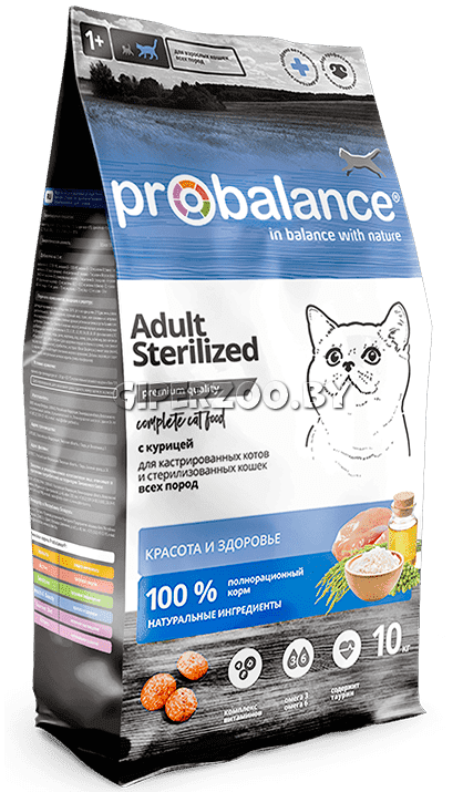 ProBalance Sterilized Adult Cat, 400 гр ProBalance Sterilized Adult Cat, 400 гр