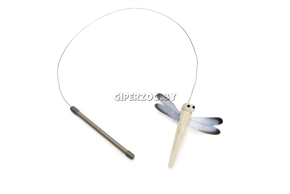 Beeztees Игрушка Удочка для котят Стрекоза, 100*11 см Beeztees Игрушка Удочка для котят Стрекоза, 100*11 см