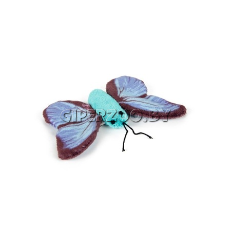 Beeztees Игрушка плюшевая бабочка Sparky, 11 см Beeztees Игрушка плюшевая бабочка Sparky, 11 см