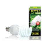 Exo Terra ReptileUVB100 former UVB5.0 Compact, Лампа для пустынного террариума, 25 Вт
