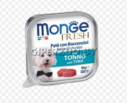 Monge Dog Fresh Adult Tuna (паштет, тунец), 100 гр Monge Dog Fresh Adult Tuna (паштет, тунец), 100 гр