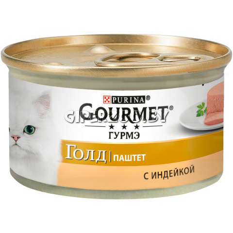 Gourmet Gold с индейкой, 85 гр*24 шт Gourmet Gold с индейкой, 85 гр*24 шт
