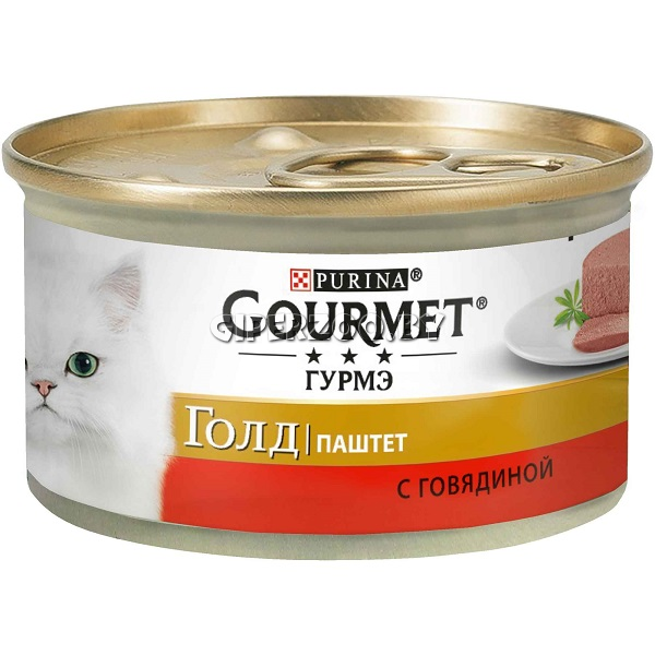 Gourmet Gold с говядиной, 85 гр*24 шт Gourmet Gold с говядиной, 85 гр*24 шт