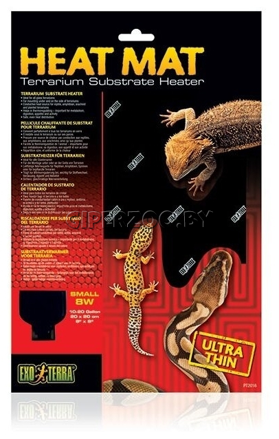 Exo Terra Коврик для рептилий с обогревом,  8 Вт Exo Terra Коврик для рептилий с обогревом,  8 Вт
