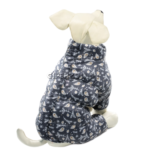 Комбинезон зимний с молнией на спине  Комбинезон зимний с молнией на спине