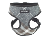 Шлейка Amiplay Scout London серая XL