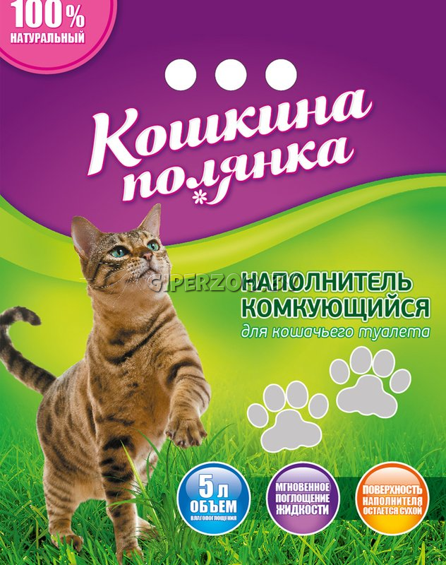 Наполнитель комкующийся бентонитовый  Наполнитель комкующийся бентонитовый