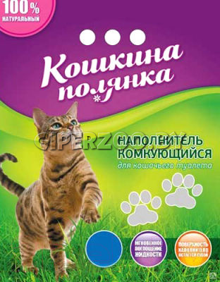 Наполнитель комкующийся бентонитовый  Наполнитель комкующийся бентонитовый