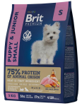 Brit Premium Junior Puppy and Junior Small  для собак, 3 кг