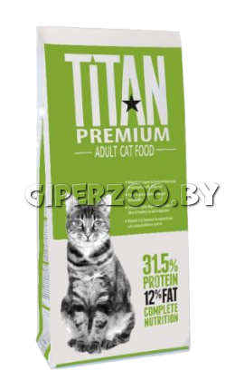 Titan Premium Adult Cat (мясо), 15 кг Titan Premium Adult Cat (мясо), 15 кг
