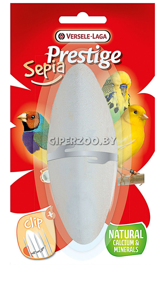 Минеральное лакомство для птиц Versele-Laga SEPIA MINERAL, 16см Минеральное лакомство для птиц Versele-Laga SEPIA MINERAL, 16см