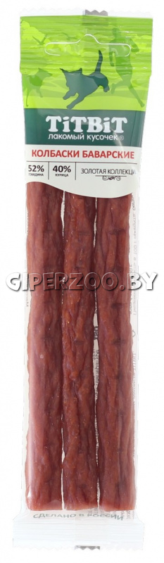 Колбаски Баварские для собак Золотая коллекция, 35 г Колбаски Баварские для собак Золотая коллекция, 35 г