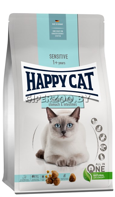 Happy Cat Sensitive Magen&Darm (утка, рис), 300 гр Happy Cat Sensitive Magen&Darm (утка, рис), 300 гр