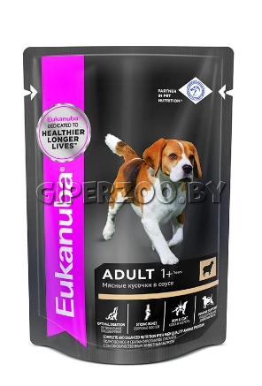Eukanuba Adult All Breed (Ягненок в соусе), 100 г Eukanuba Adult All Breed (Ягненок в соусе), 100 г