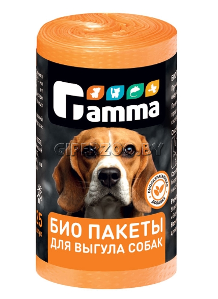 БИО пакеты для выгула собак, рулон 25 штук, 240*360мм БИО пакеты для выгула собак, рулон 25 штук, 240*360мм