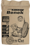 Наполнитель Super Benek Corn Cat кукурузный, 25л