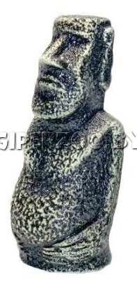 Декорации для аквариума Моаи малый, 5х12 см Декорации для аквариума Моаи малый, 5х12 см