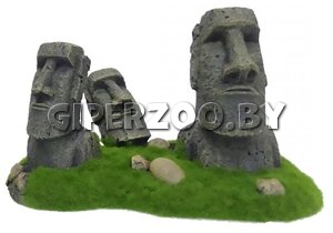 Декорации для аквариума Моаи малый, 5х12 см Декорации для аквариума Моаи малый, 5х12 см