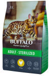 Mr.Buffalo Cat Sterilised (Курица), 10кг