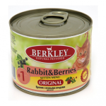 Berkley Original №1 для котят  с кроликом и лесными ягодами, 200 гр