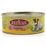 Berkley Local №1 для собак с говядиной, 100 гр