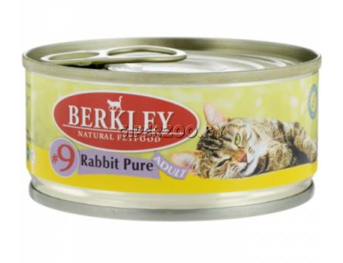 Berkley Original для кошек с мясом кролика, 100 гр Berkley Original для кошек с мясом кролика, 100 гр