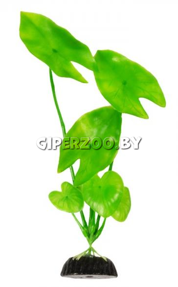 Пластиковое растение Нимфея зеленая , 20см Пластиковое растение Нимфея зеленая , 20см