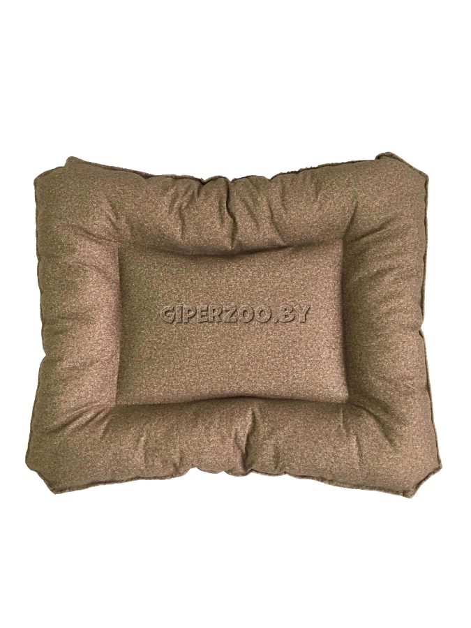 Лежанка для собаки Тото прямоугольная, S бежевая Лежанка для собаки Тото прямоугольная, S бежевая