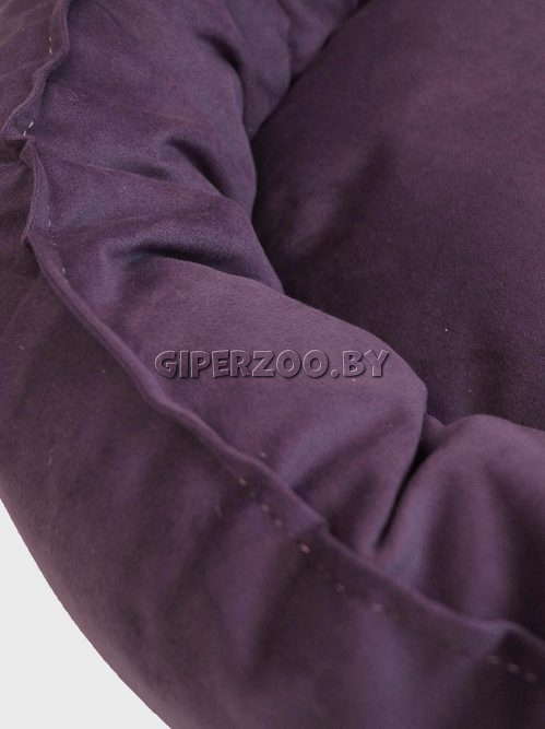 Лежанка для собаки Тото9 круглая, S фиолетовая Лежанка для собаки Тото9 круглая, S фиолетовая