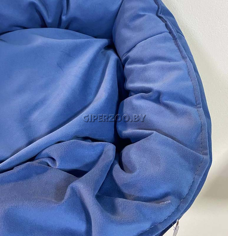 Лежанка для собаки Тото9 круглая, S джинсовая Лежанка для собаки Тото9 круглая, S джинсовая