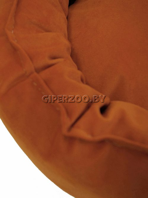 Лежанка для собаки Тото9 круглая, M рыжая Лежанка для собаки Тото9 круглая, M рыжая